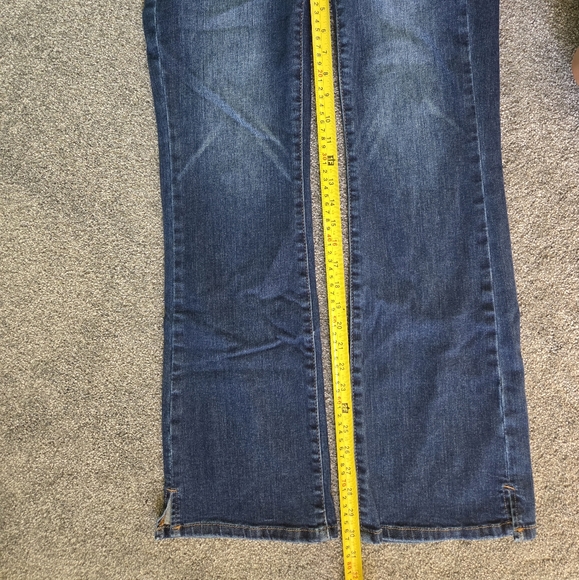 Judy Blue Dark Wash Straight Leg Jeans - Picture 3 of 4